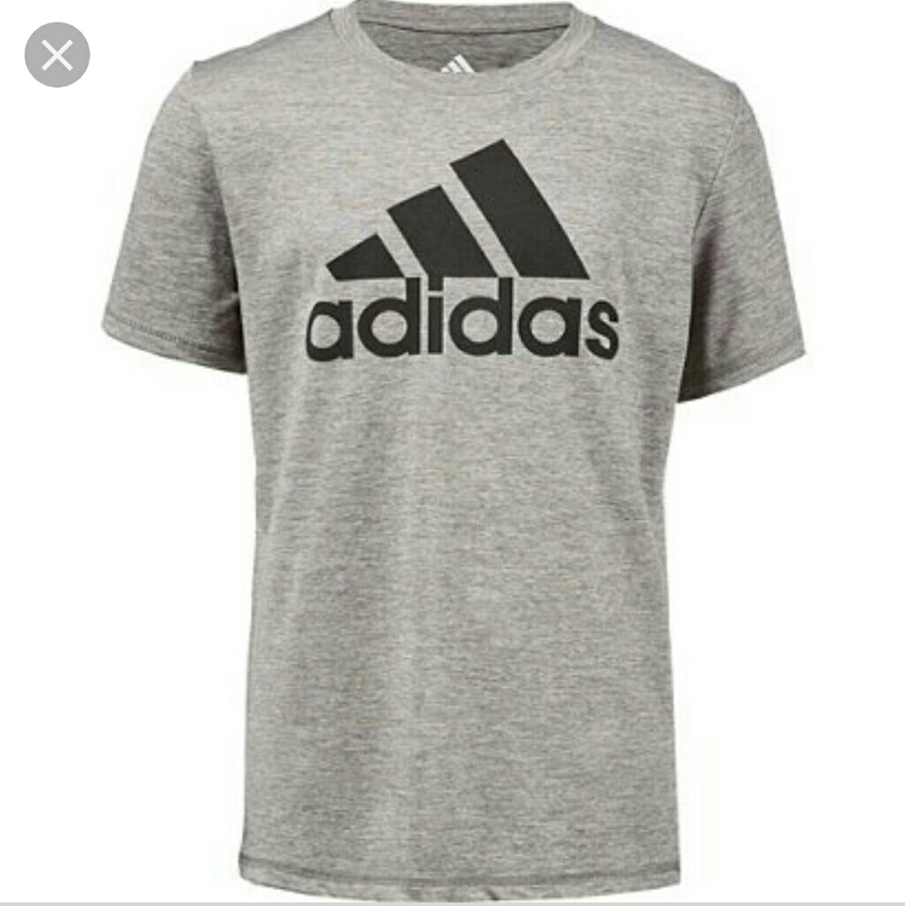 Adidas youth climalite logo t-shirt tee women